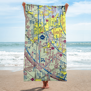 Hicks Airport (74T) VFR Sectional Towel