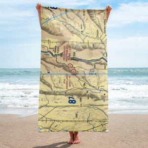 Hidden Lakes Airport (ID44) VFR Sectional Towel