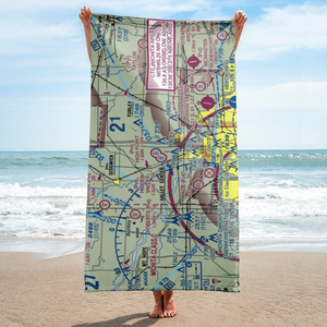 Hidden Valley Airport (46KS) VFR Sectional Towel