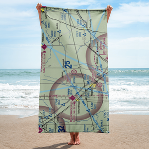 Hiebert Airfield (38KS) VFR Sectional Towel