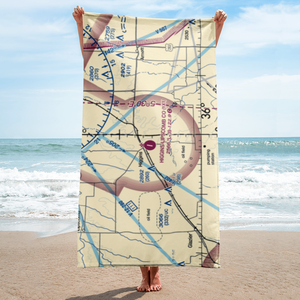 Higgins-Lipscomb County Airport (1X1) VFR Sectional Towel