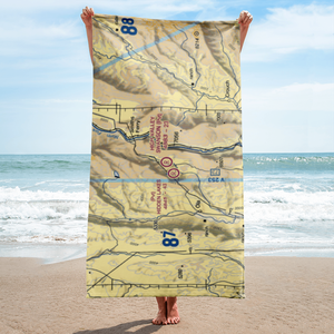 High Valley Swanson Airport (ID35) VFR Sectional Towel