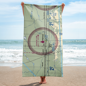 Highmore Municipal Airport (9D0) VFR Sectional Towel