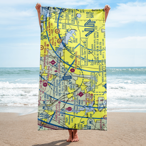 Hillcrest Airport (7TX4) VFR Sectional Towel