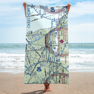 Hilliard's Private Airport (FD96) VFR Sectional Towel