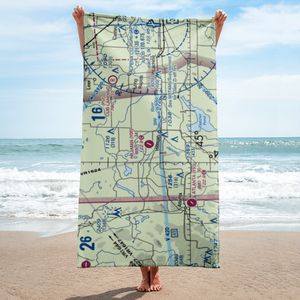 Hillman Airport (Y95) VFR Sectional Towel