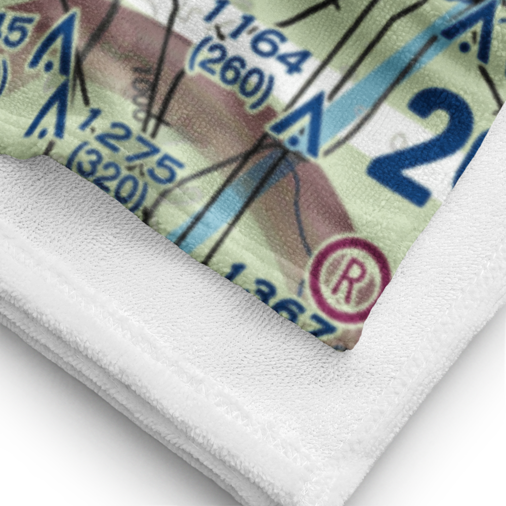 Hillside Airport (63K) VFR Sectional Towel 