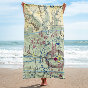 Hilltop Airport (98TE) VFR Sectional Towel