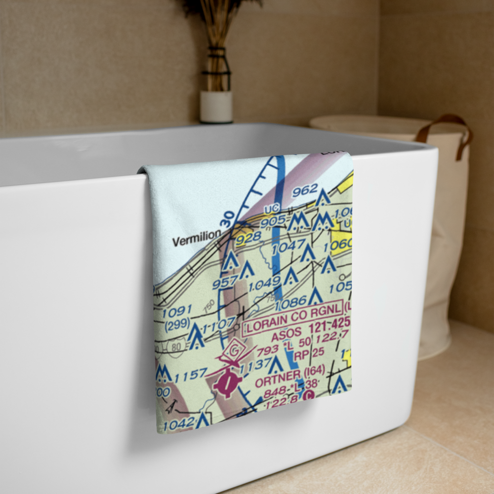 Hinde Airport (88D) VFR Sectional Towel 