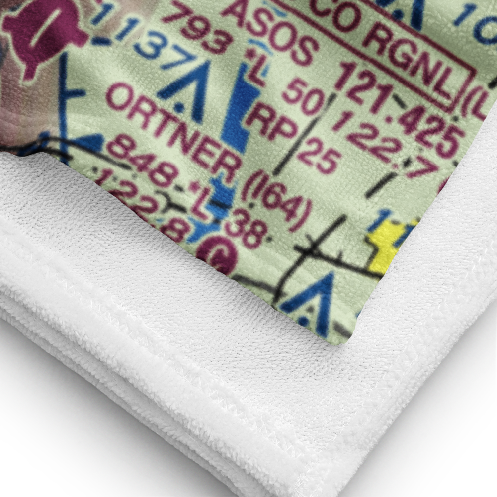 Hinde Airport (88D) VFR Sectional Towel 