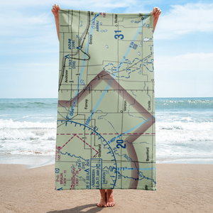 Hite Private Airport (SD49) VFR Sectional Towel