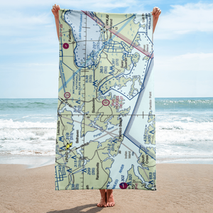 Hodges Farm Airport (NC73) VFR Sectional Towel