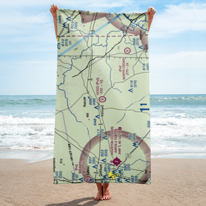 Hogg Field (TS99) VFR Sectional Towel