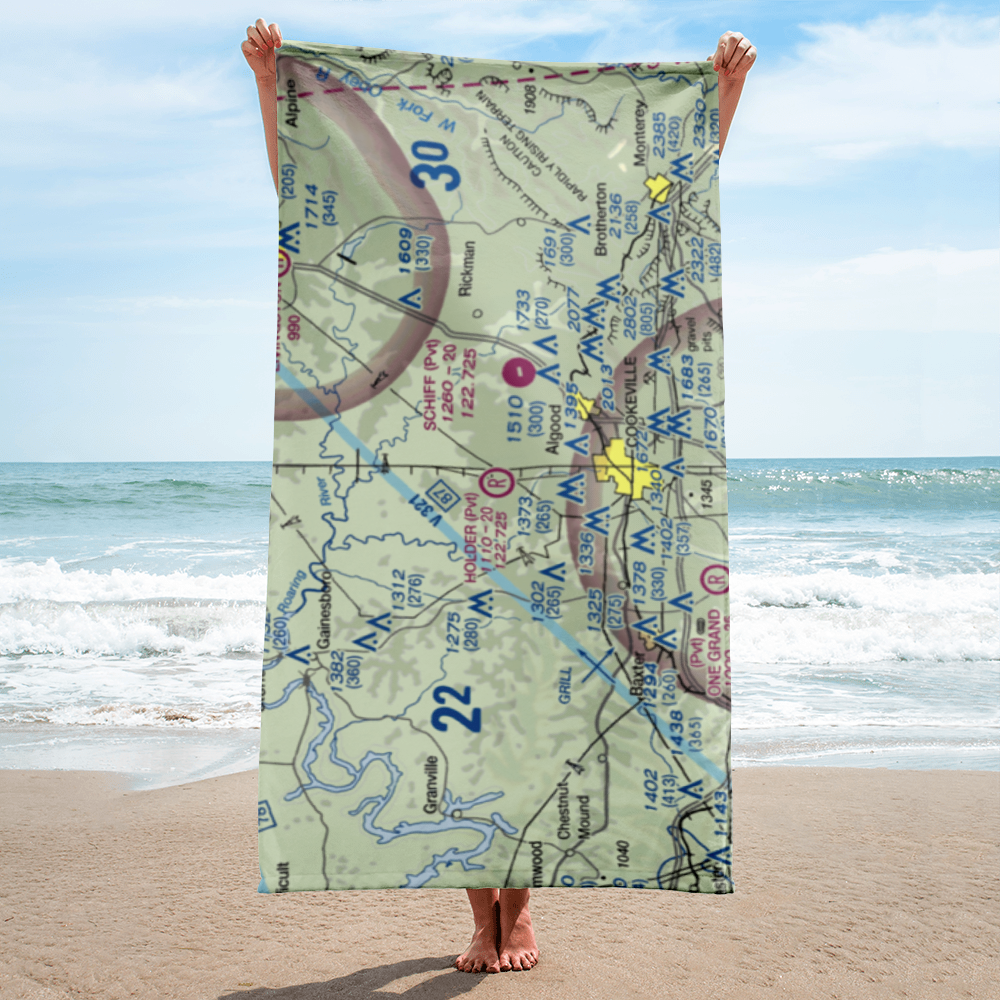 Holder Field (4TN6) VFR Sectional Towel 