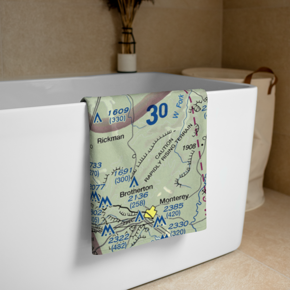 Holder Field (4TN6) VFR Sectional Towel 