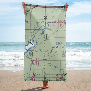 Holen Aerial Spray Airstrip (NA25) VFR Sectional Towel