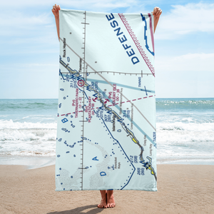 Holiday Isle Seaplane Base (FA05) VFR Sectional Towel