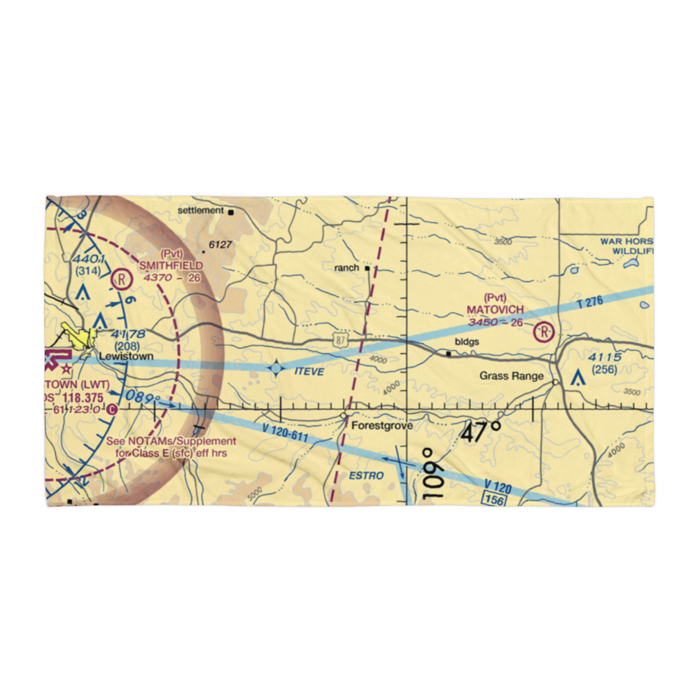 Holland Ranch Airport (14MT) VFR Sectional Towel 