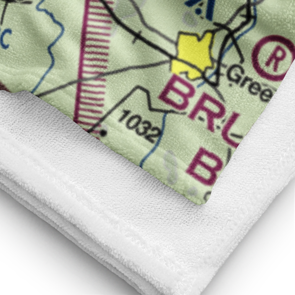 Hollister Field (2B6) VFR Sectional Towel 