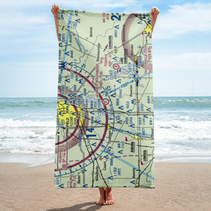 Holmes Southeast Airport (3IS5) VFR Sectional Towel