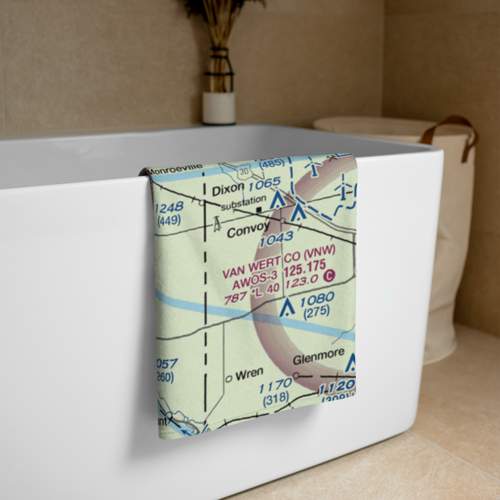 Holt Field (8II5) VFR Sectional Towel 