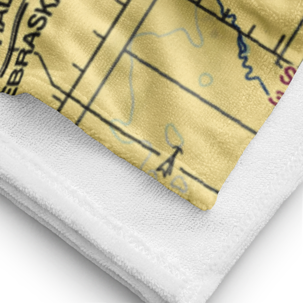 Holyoke Airport (HEQ) VFR Sectional Towel 