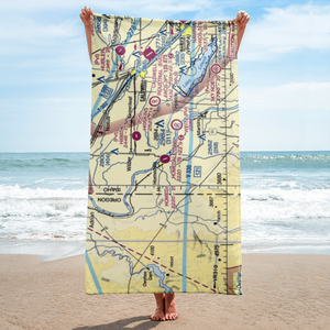 Homedale Municipal Airport (S66) VFR Sectional Towel