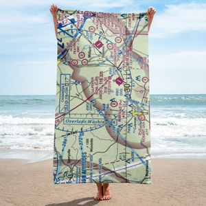 Homeland Airport (VA67) VFR Sectional Towel