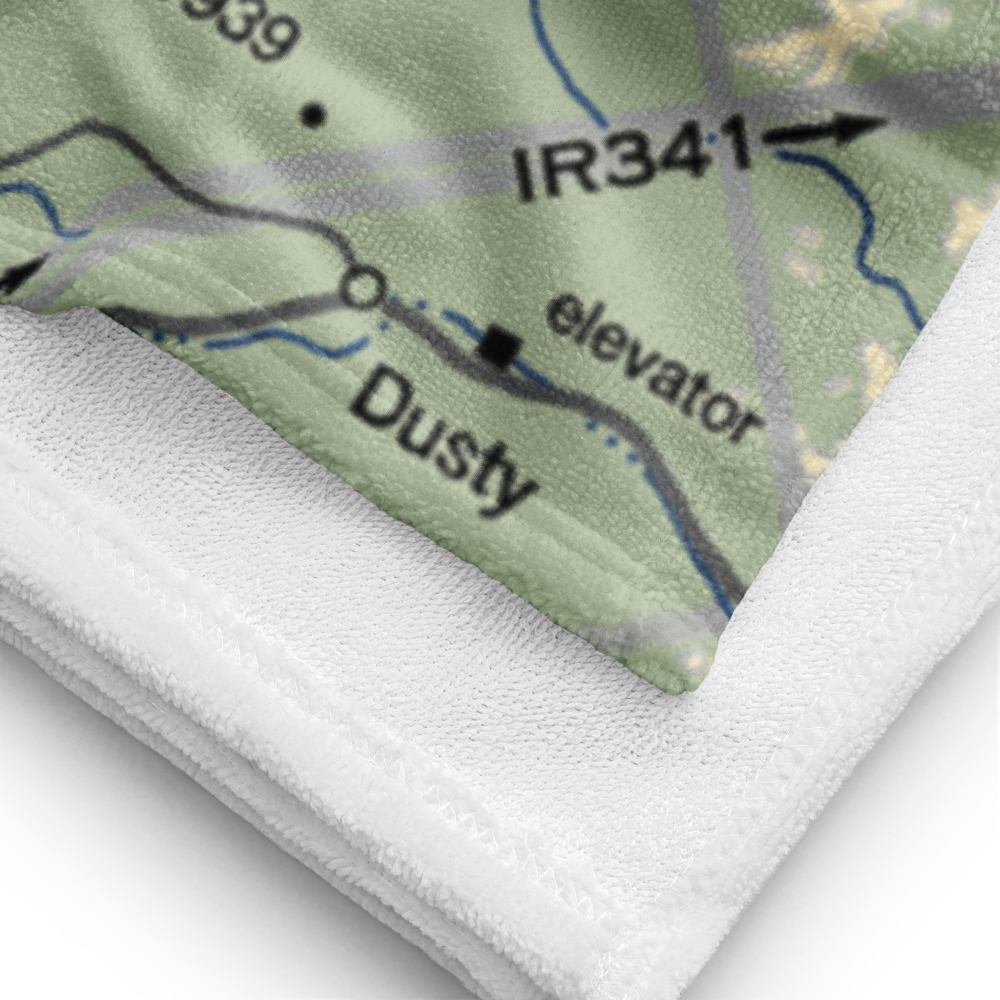 Honn Farm Airport (52WA) VFR Sectional Towel 