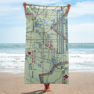 Hornady Ranch Airport (TX21) VFR Sectional Towel