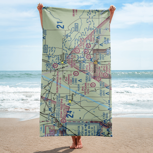 Horning Farms Airstrip (92OK) VFR Sectional Towel