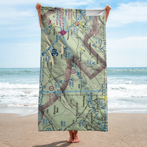 Hostetler Airport (0PA6) VFR Sectional Towel