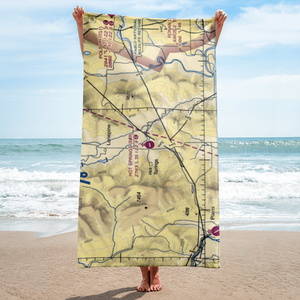 Hot Springs Airport (S09) VFR Sectional Towel
