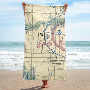 Hought Airstrip (NA18) VFR Sectional Towel