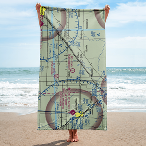 Howard's Airport (66MN) VFR Sectional Towel