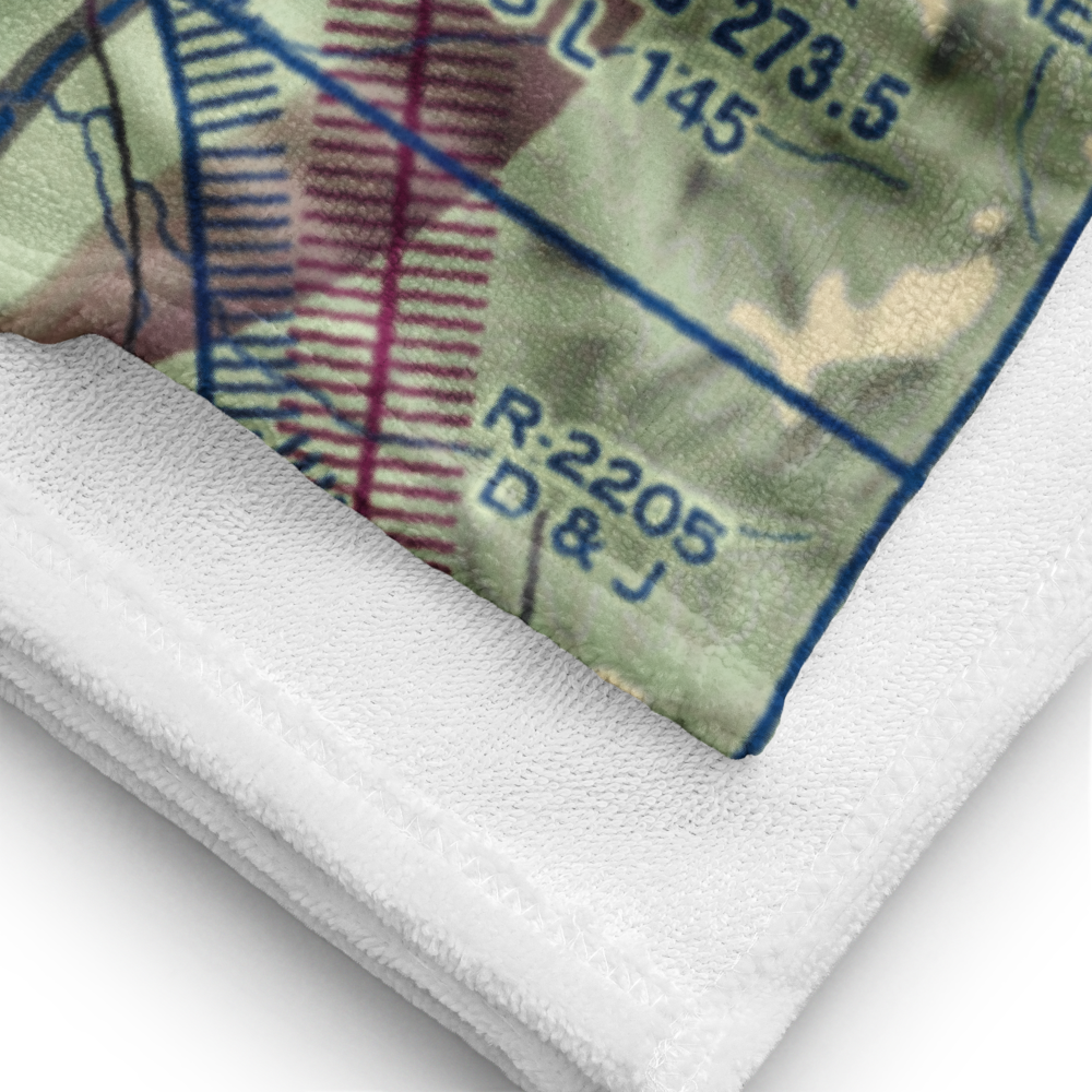 Howards Airport (5AK2) VFR Sectional Towel 