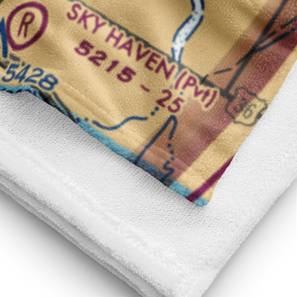 Hoy Airstrip (76CO) VFR Sectional Towel 