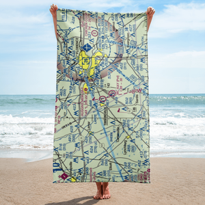 Huggins Memorial Airport (58J) VFR Sectional Towel