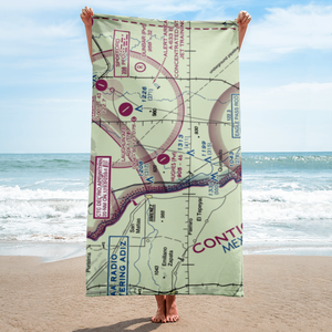 Hughes Ranch Airport (50XS) VFR Sectional Towel