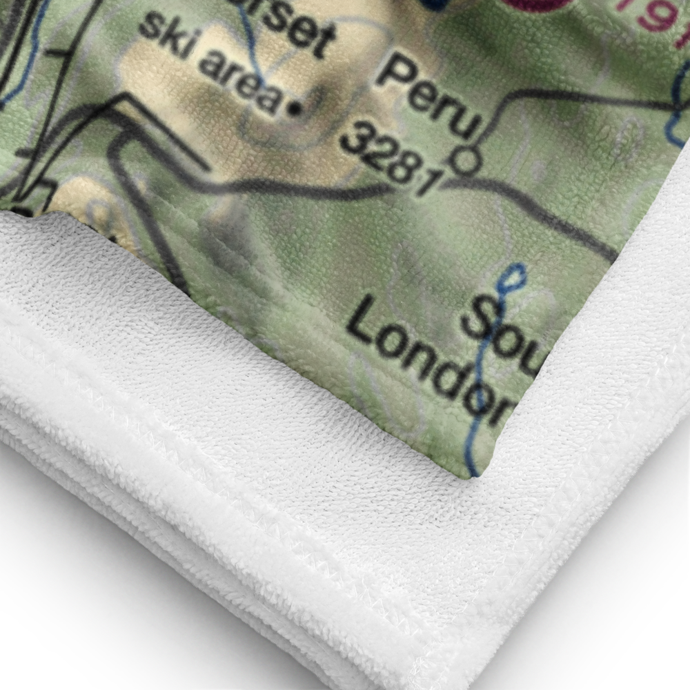 Hulett Landing Strip (VT60) VFR Sectional Towel 