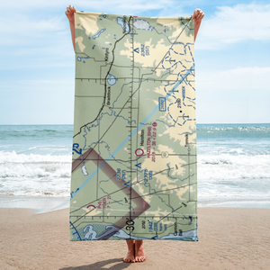 Humann Private Airstrip (ND85) VFR Sectional Towel