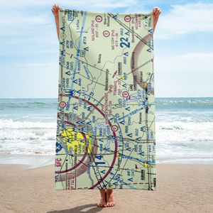 Hundley Airport (8LL3) VFR Sectional Towel
