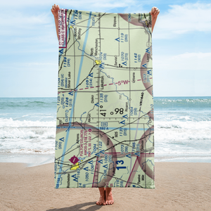 Hunter Airport (82IN) VFR Sectional Towel