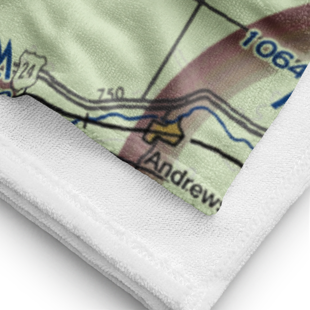 Hunter Airport (82IN) VFR Sectional Towel 