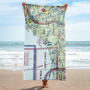 Hut Haven Seaplane Base (77NY) VFR Sectional Towel