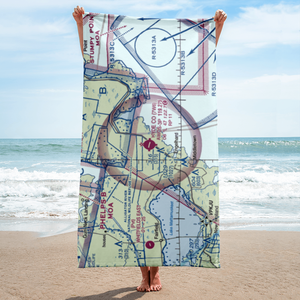 Hyde County Airport (7W6) VFR Sectional Towel