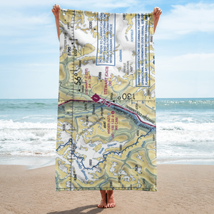 Hyder Seaplane Base (4Z7) VFR Sectional Towel