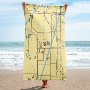 Idlers Field (CO84) VFR Sectional Towel