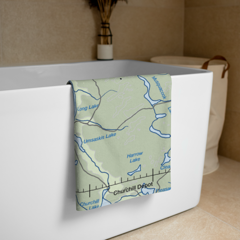 Ilco Landing Area Seaplane Base (ME04) VFR Sectional Towel 