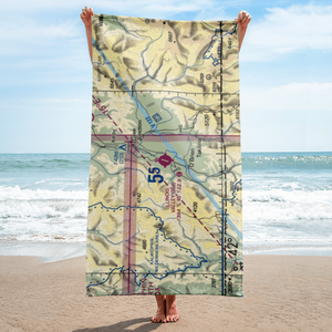 Illinois Valley Airport (3S4) VFR Sectional Towel